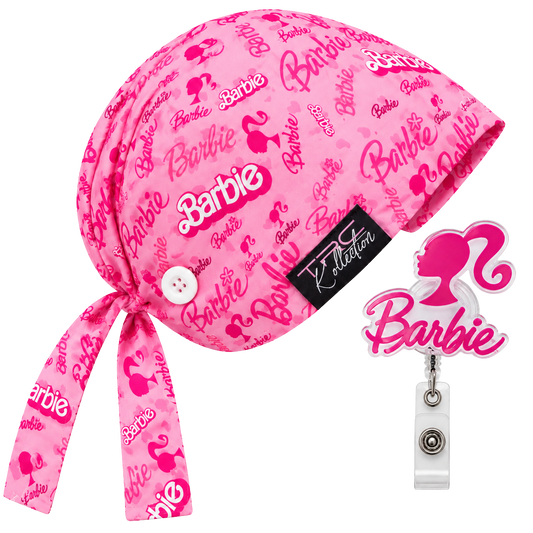 Barbie on Duty Care Cap + Badge Reel Set