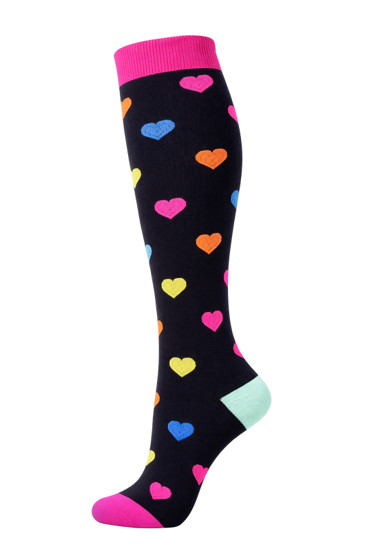 TRC HeartBeat Love Compression Socks