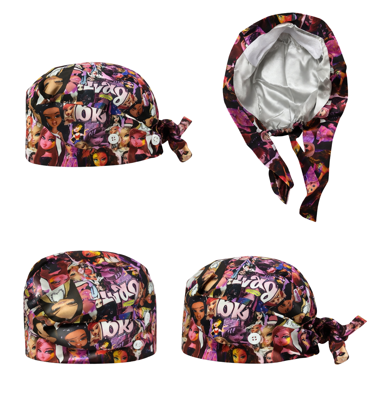 Bratz Baddie Satin Care Cap